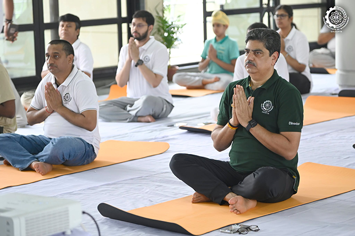 IIM Calcutta celebrates Yoga Day